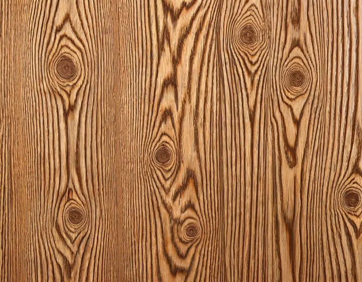 Close-up of Woodgrain embossed door skin grain detail